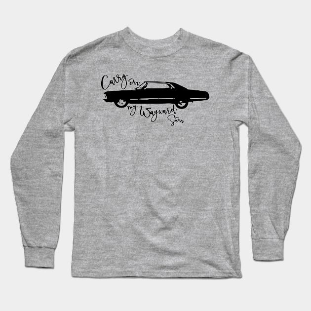 Carry on Wayward Son with Baby Long Sleeve T-Shirt by Wayward Designs by EJM